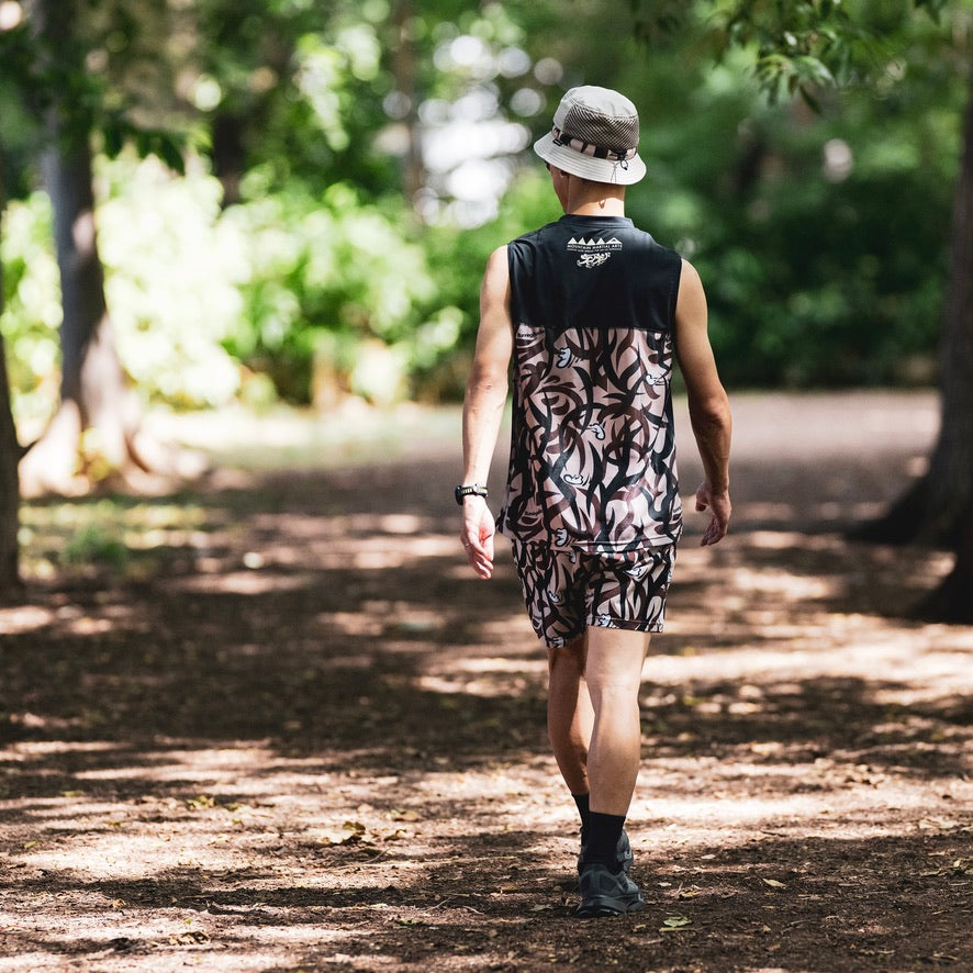 MMA × Takumi Okada Camo Sleeve-less