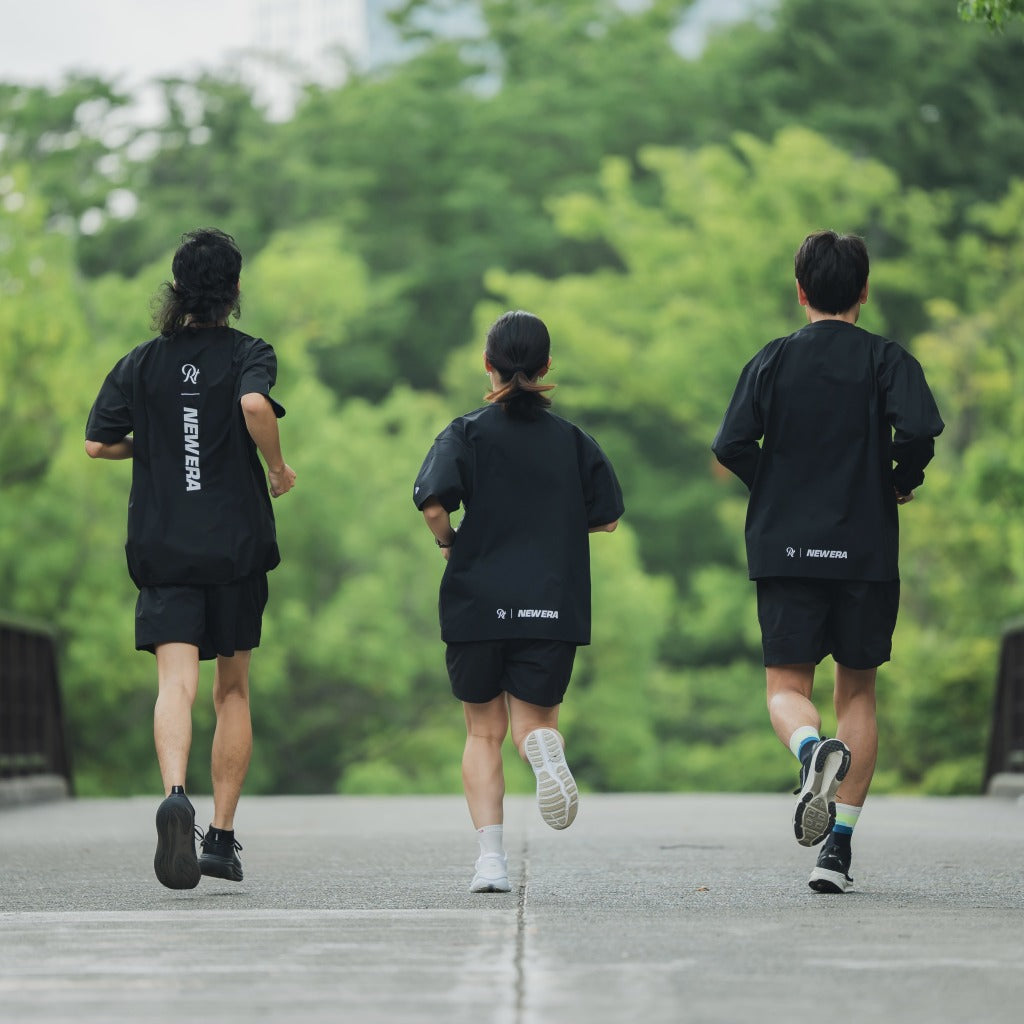 【展示サンプル】NEW ERA × Runtrip Utility Short Pants (Black)