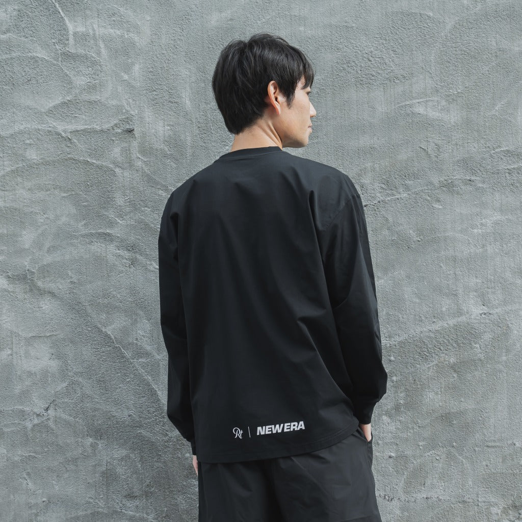 NEW ERA × Runtrip Utility Long-Sleeve Tee (Black)