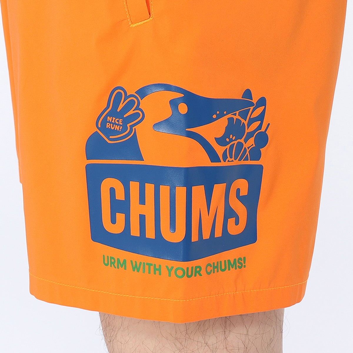 CHUMS x みゃこ Running Shorts 7inch