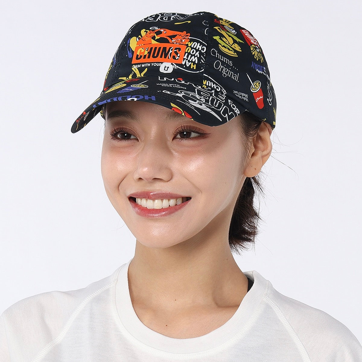 CHUMS x みゃこ Running Bush Pilot Cap