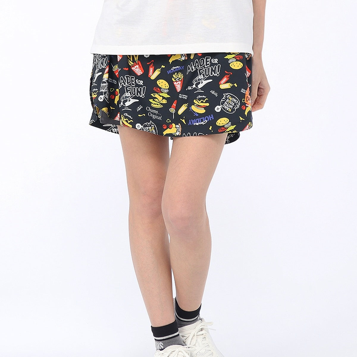 CHUMS x みゃこ Running Skirt