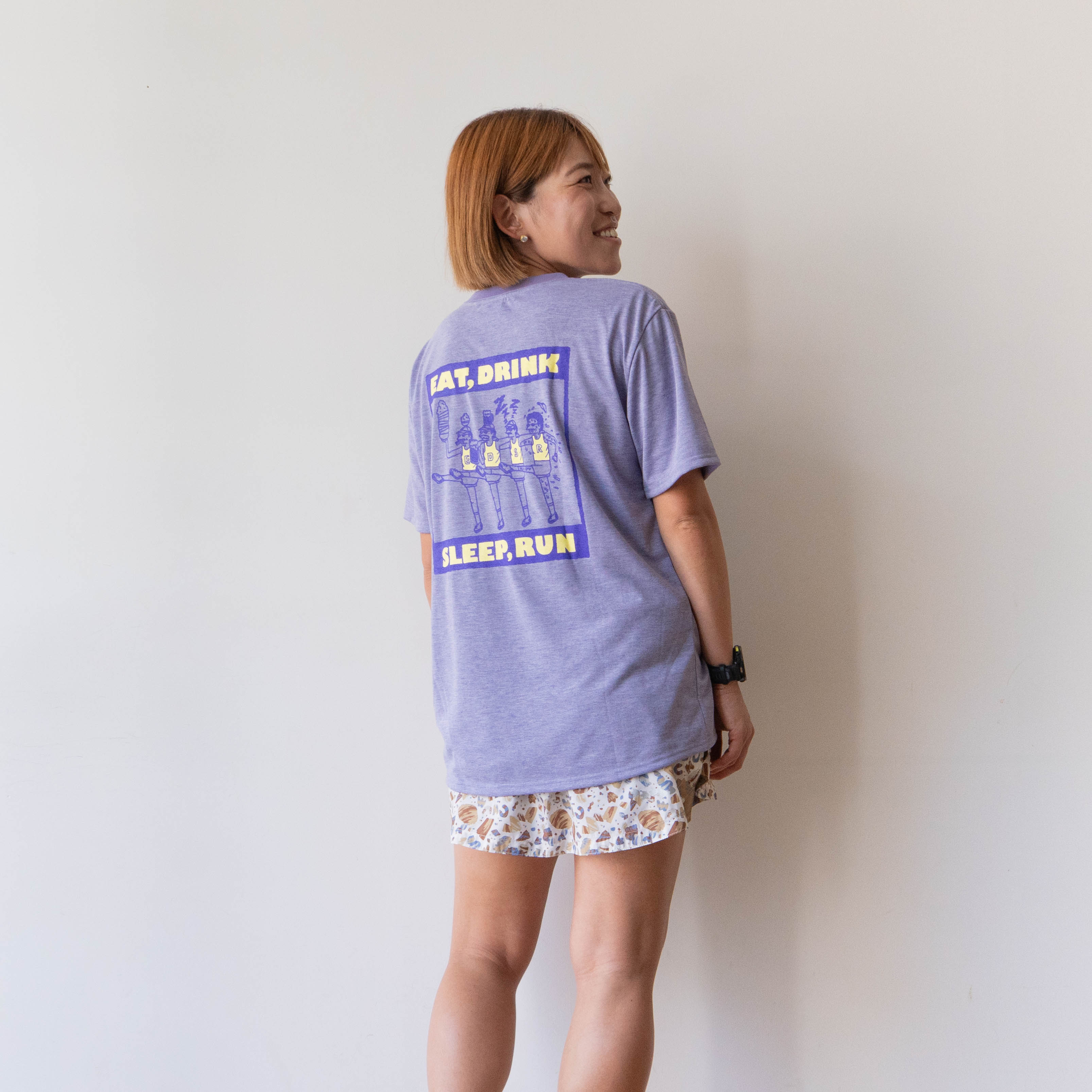 EAT DRINK SLEEP RUN CHOAS Tee