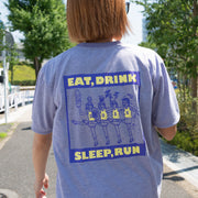 EAT DRINK SLEEP RUN CHOAS Tee