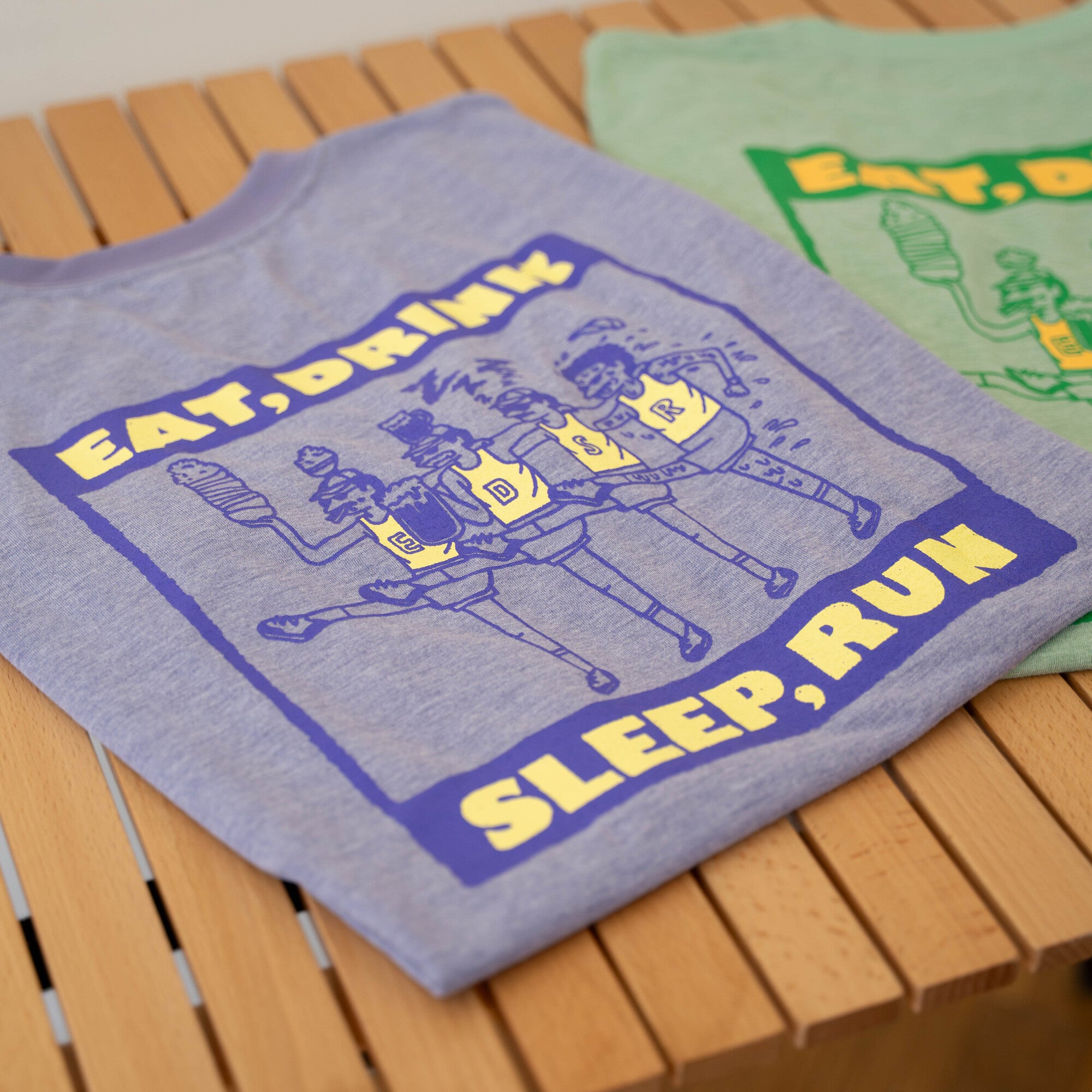 EAT DRINK SLEEP RUN CHOAS Tee