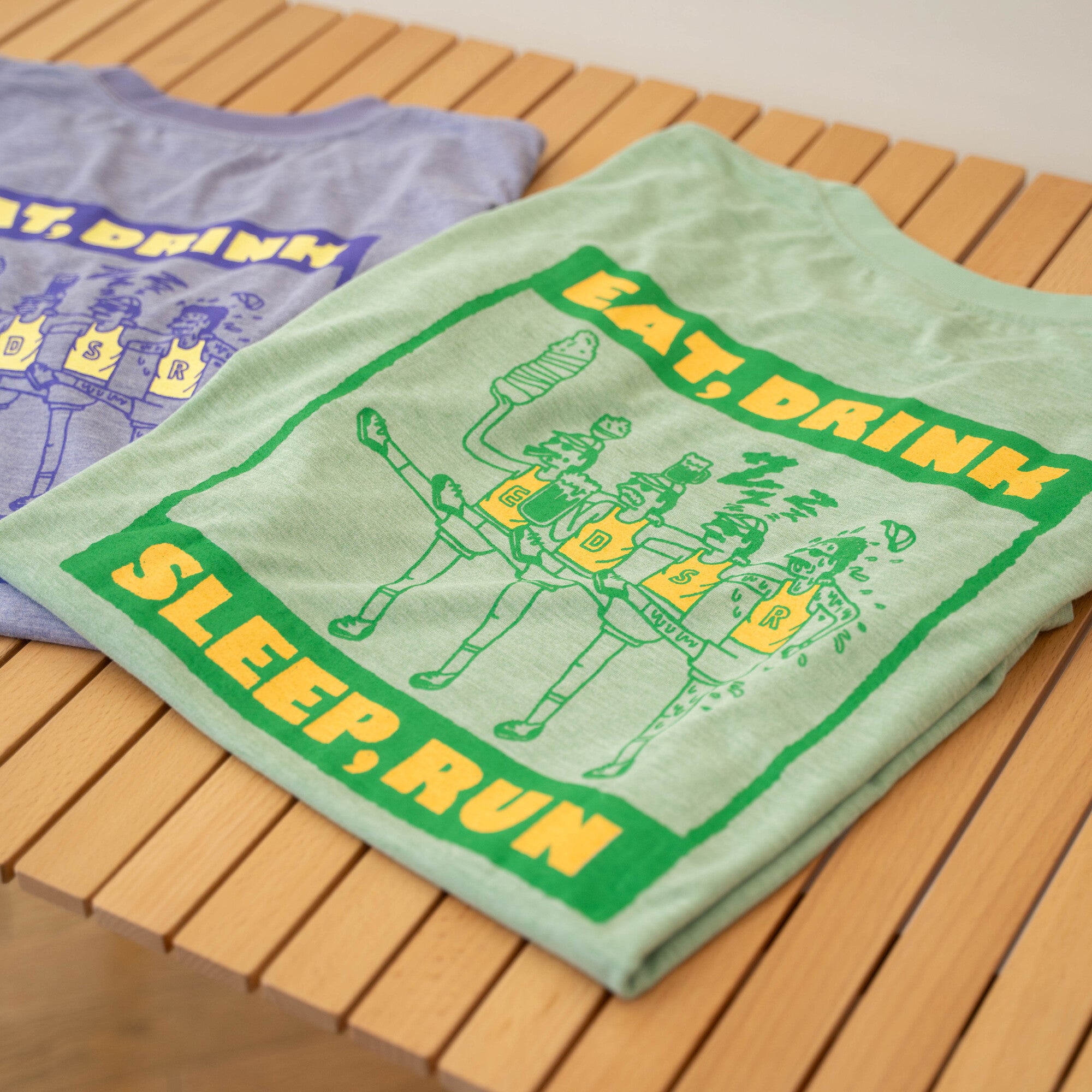 EAT DRINK SLEEP RUN CHOAS Tee