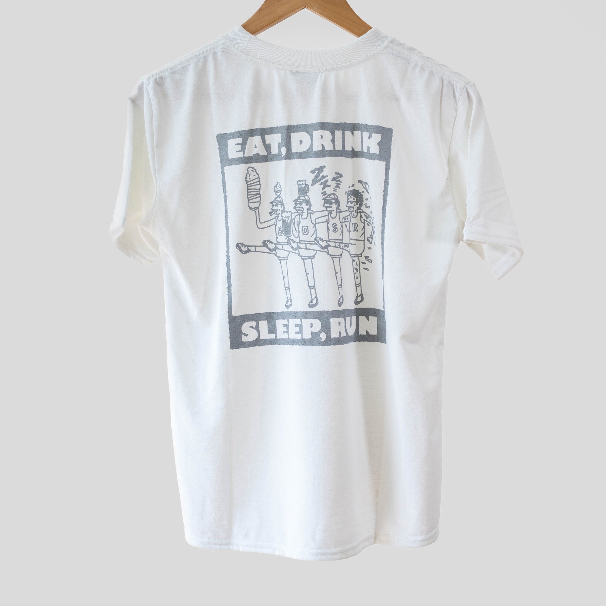 EAT DRINK SLEEP RUN CHOAS Tee