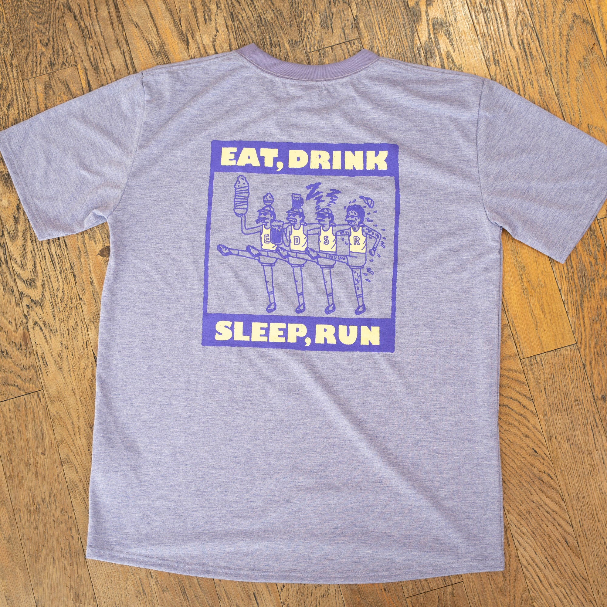 EAT DRINK SLEEP RUN CHOAS Tee