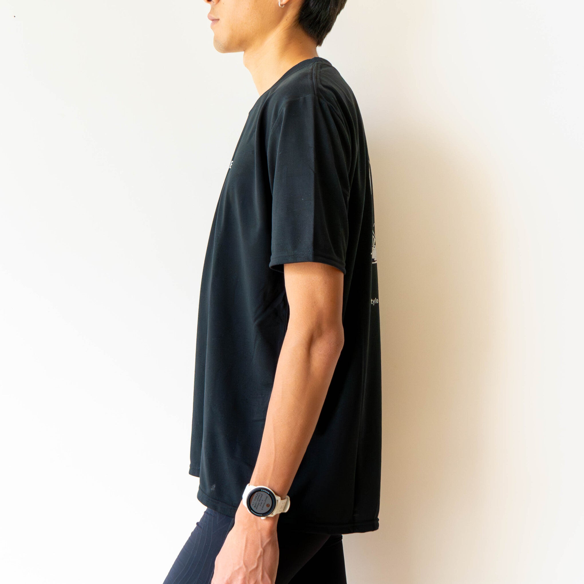 EAT DRINK SLEEP RUN “Eternal Runner Clock” Tee