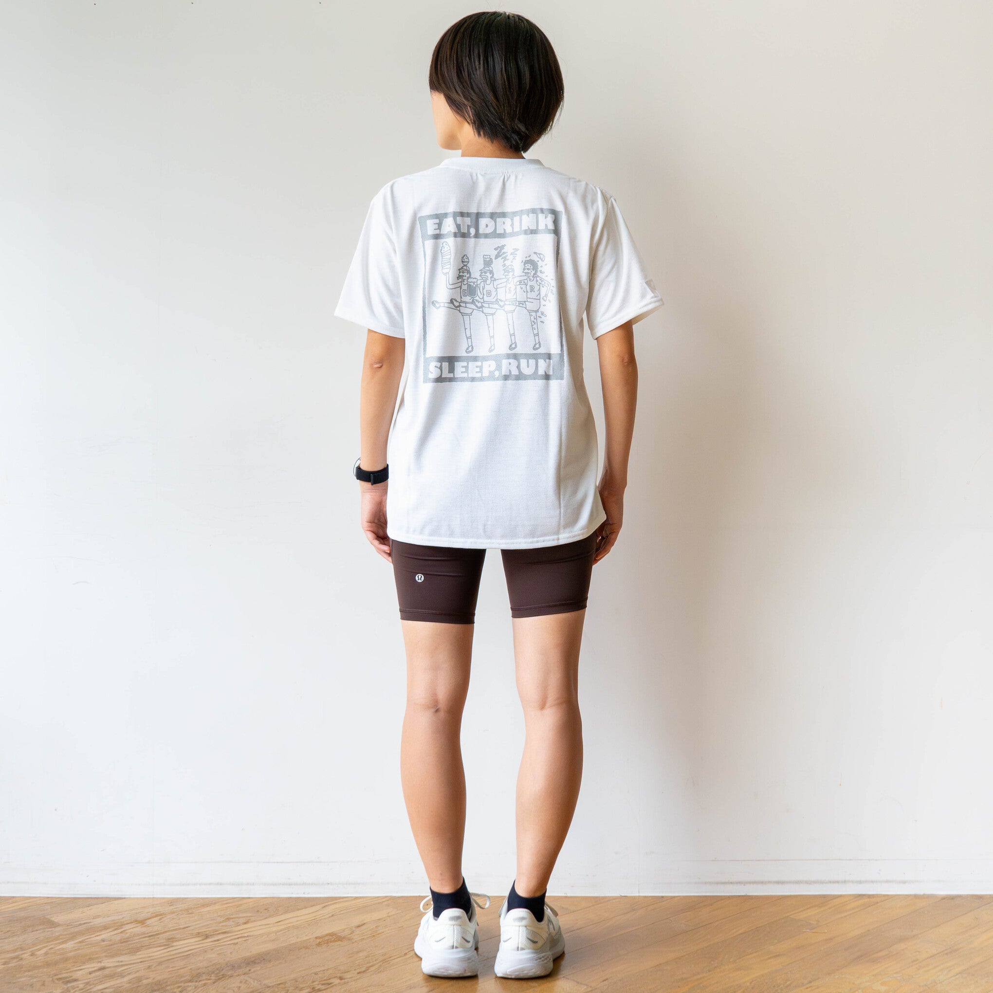 EAT DRINK SLEEP RUN CHOAS Tee