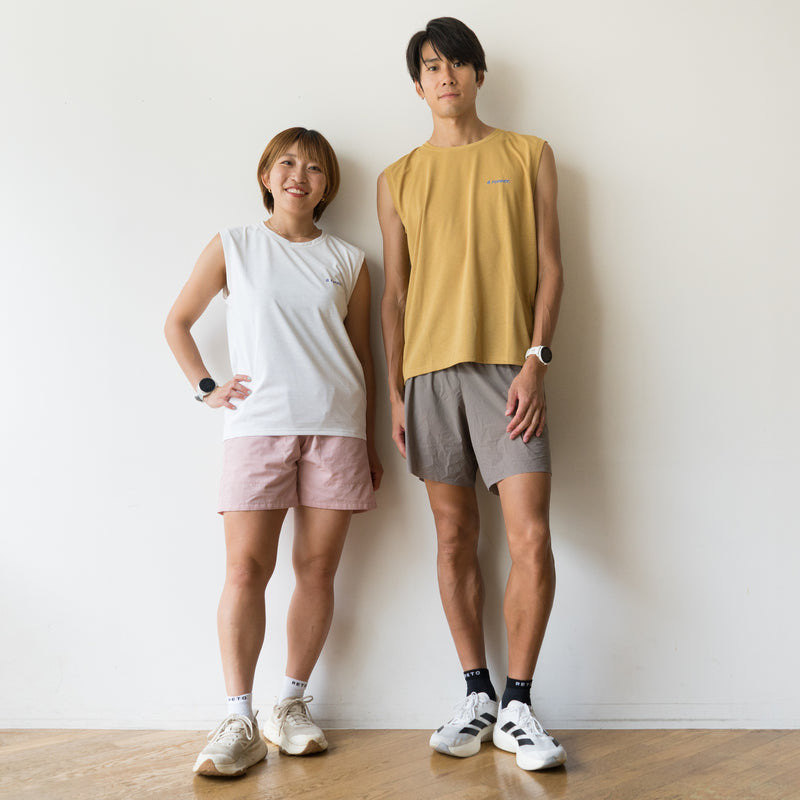 EAT DRINK SLEEP RUN CHOAS Sleeve-less Tee