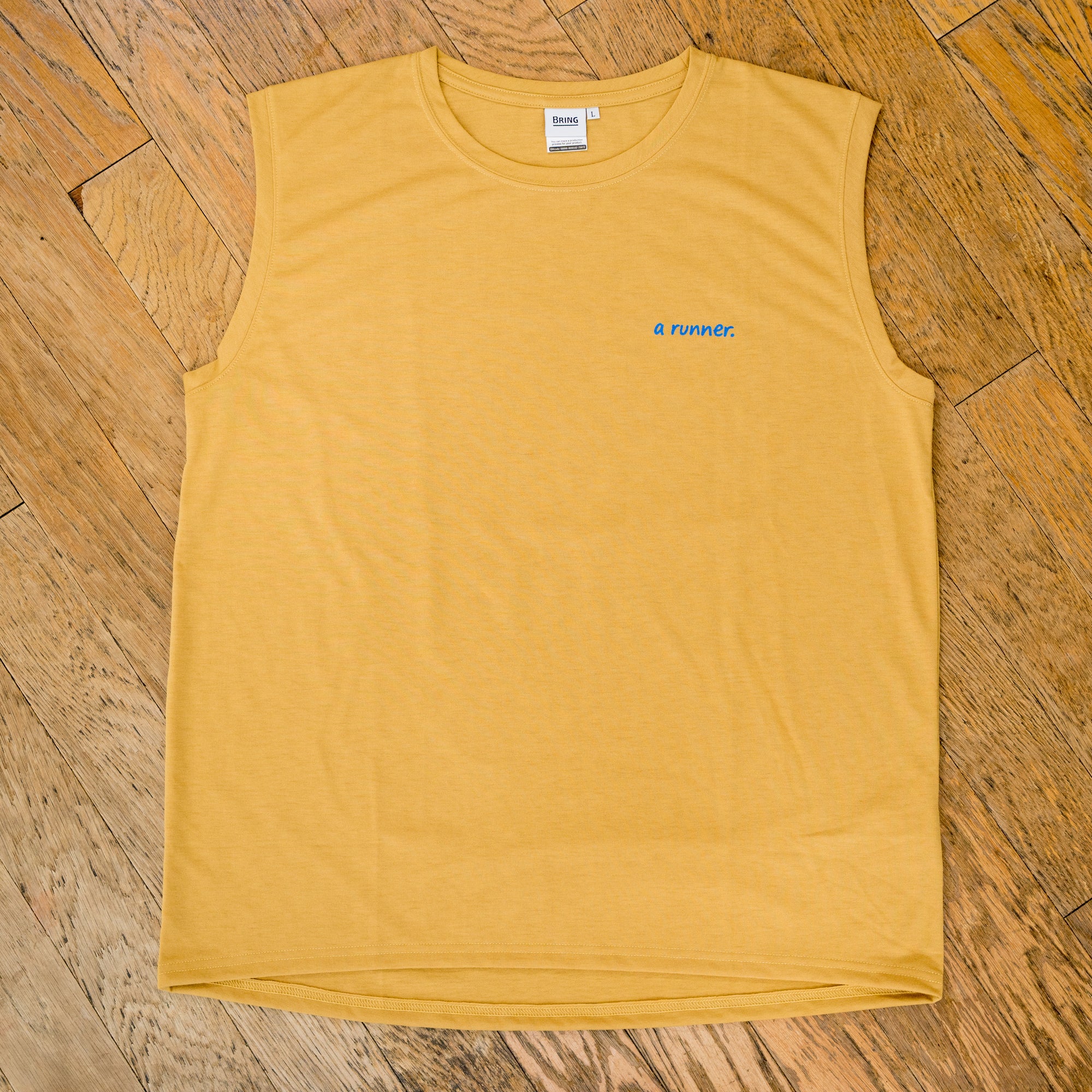 EAT DRINK SLEEP RUN CHOAS Sleeve-less Tee