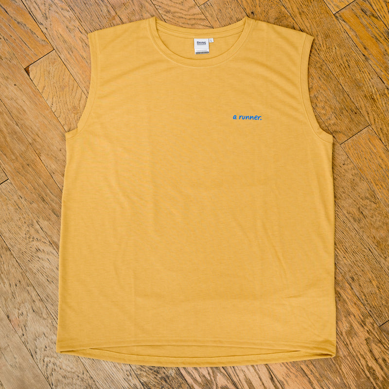 EAT DRINK SLEEP RUN CHOAS Sleeve-less Tee