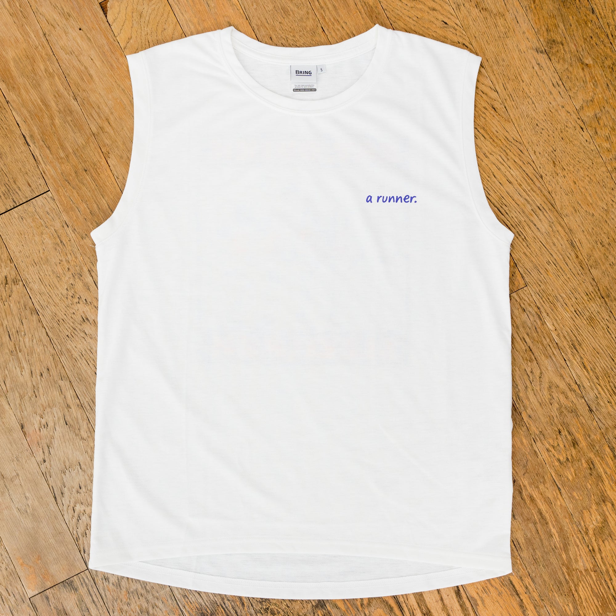 EAT DRINK SLEEP RUN CHOAS Sleeve-less Tee