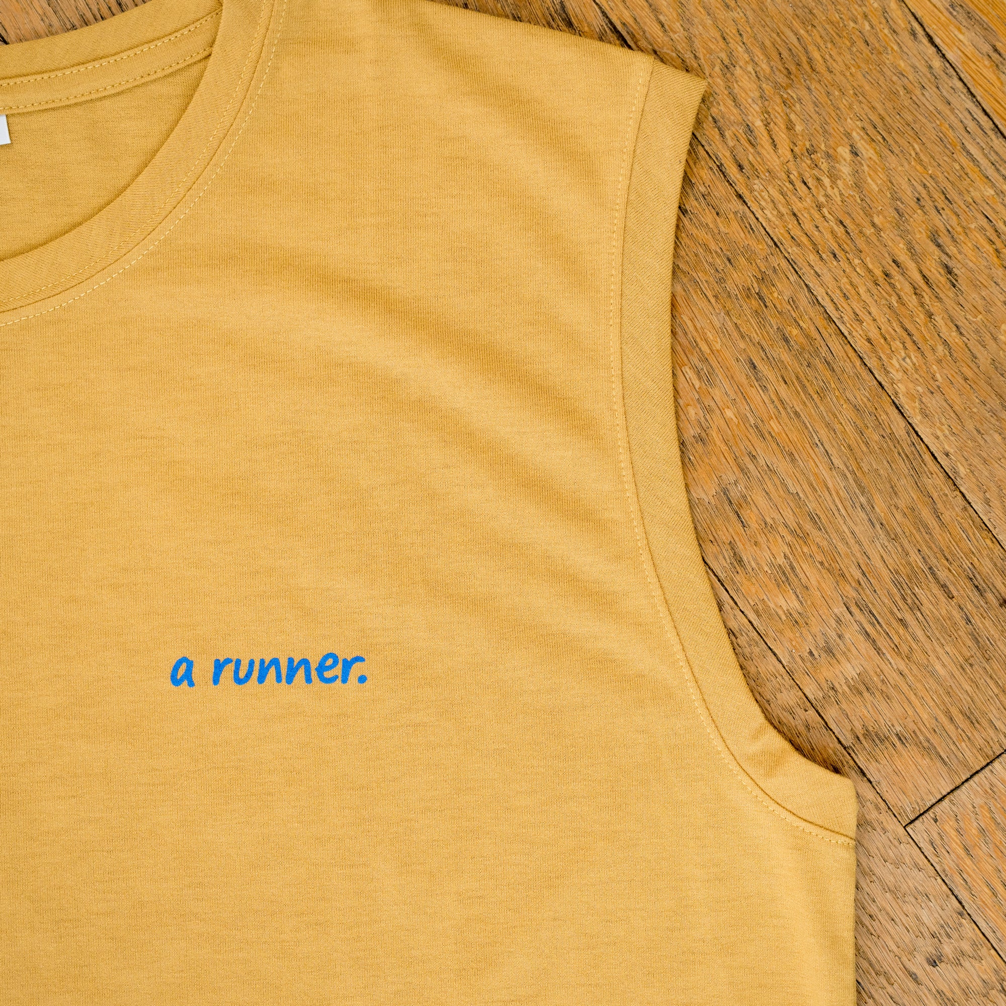 EAT DRINK SLEEP RUN CHOAS Sleeve-less Tee