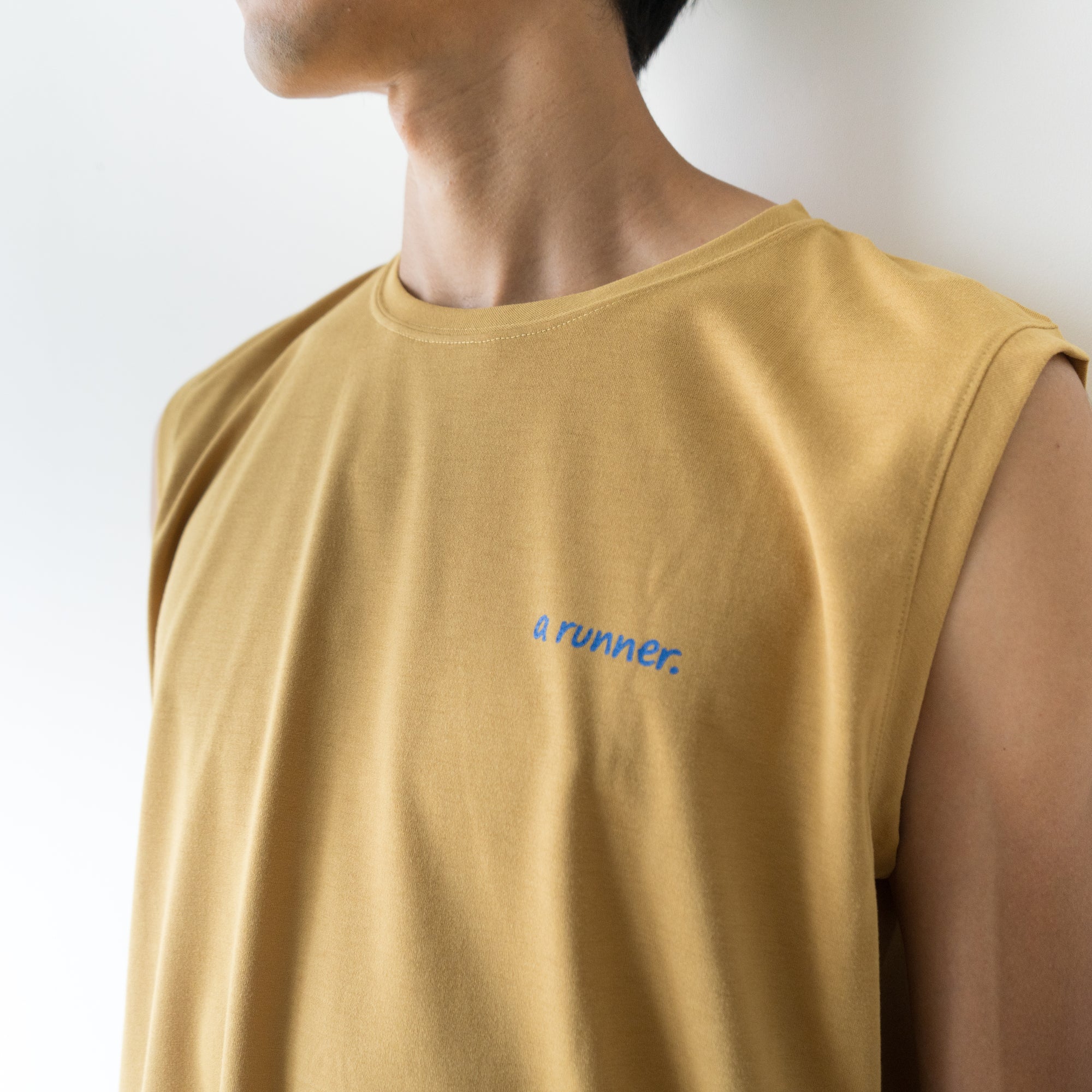 EAT DRINK SLEEP RUN CHOAS Sleeve-less Tee