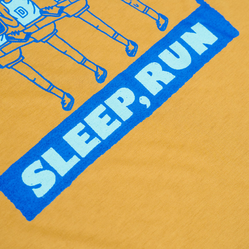 EAT DRINK SLEEP RUN CHOAS Sleeve-less Tee