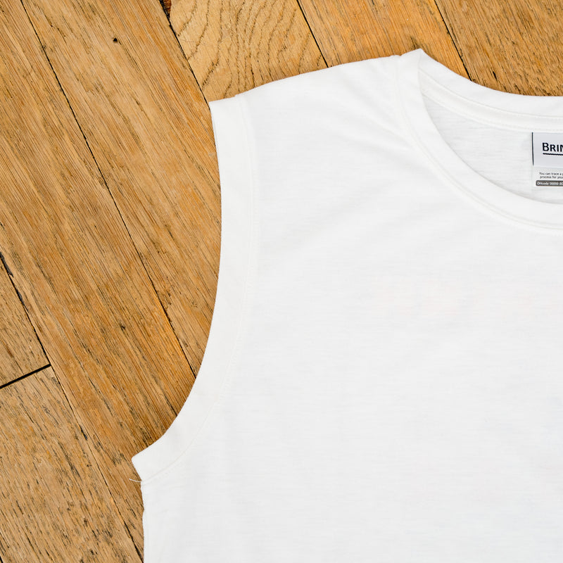 EAT DRINK SLEEP RUN CHOAS Sleeve-less Tee