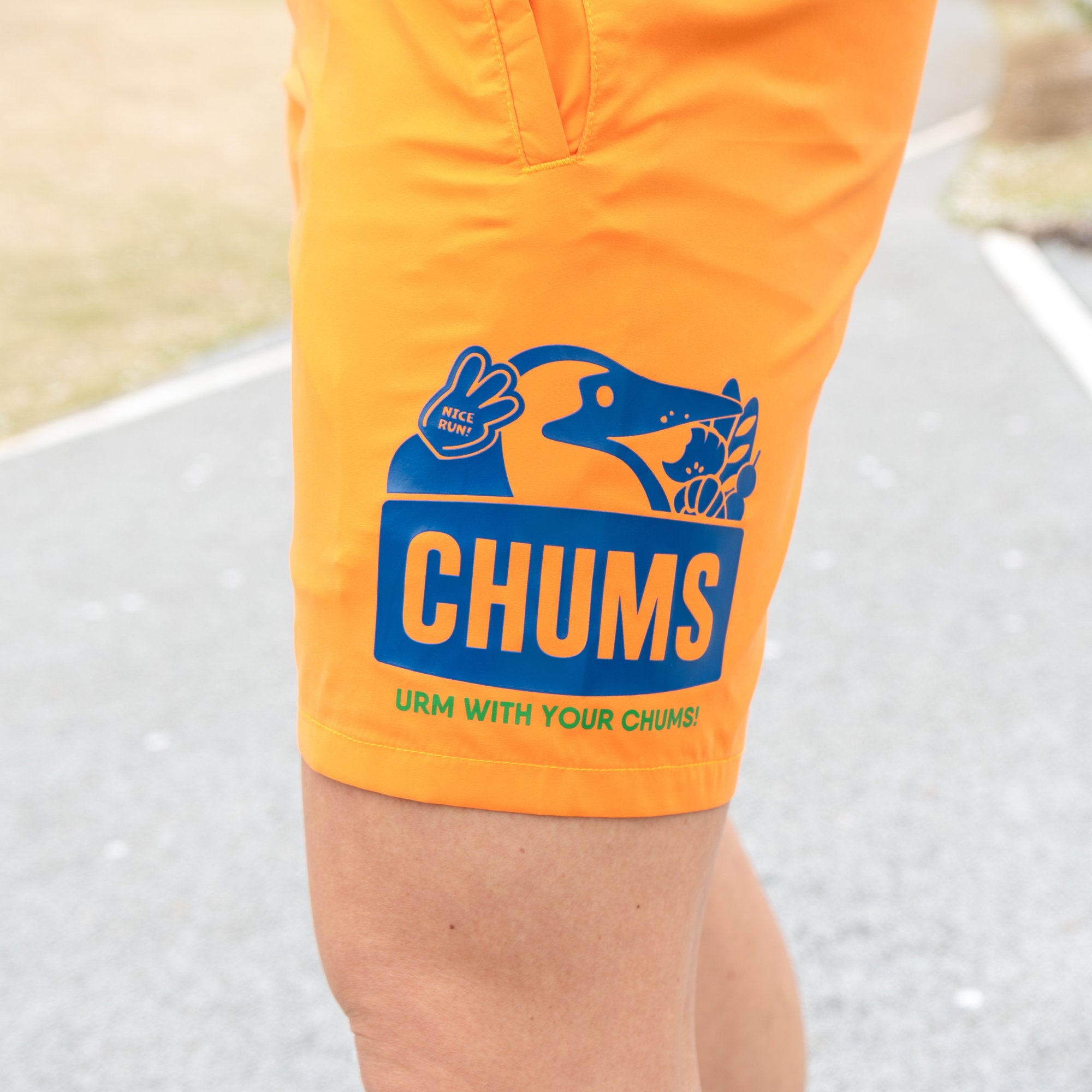 CHUMS x みゃこ Running Shorts 7inch