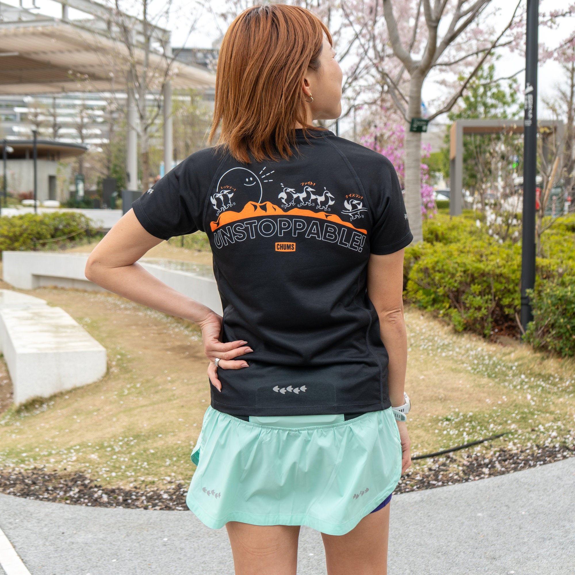 チャムス×みゃこ　ランニングスカート CHUMS x みゃこ Running Skirt – Runtrip Store
