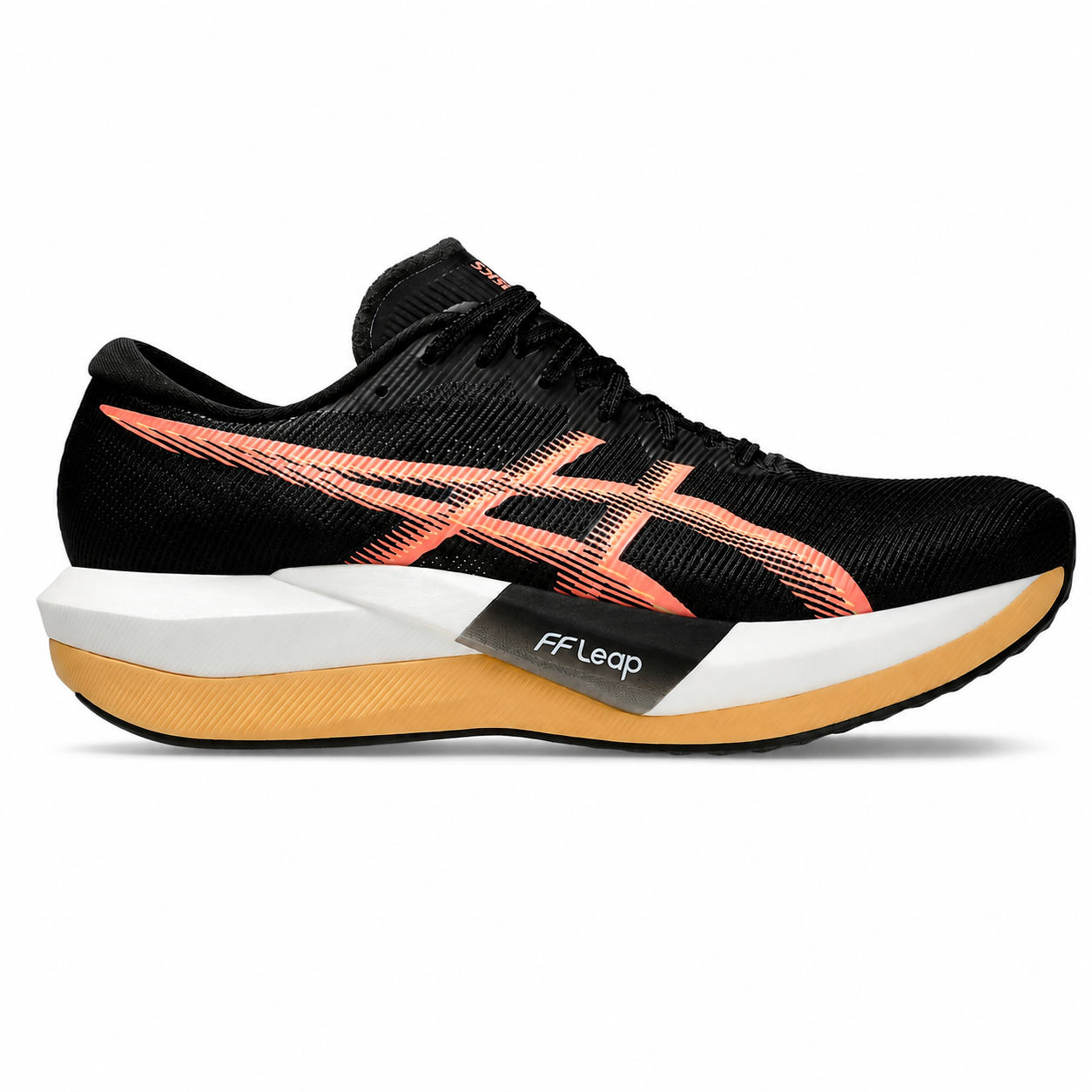 asics MAGIC SPEED 5 (Unisex) BLACK/SUN CORAL