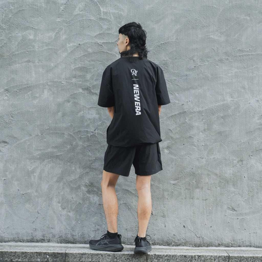 【展示サンプル】NEW ERA × Runtrip Utility Short Pants (Black)