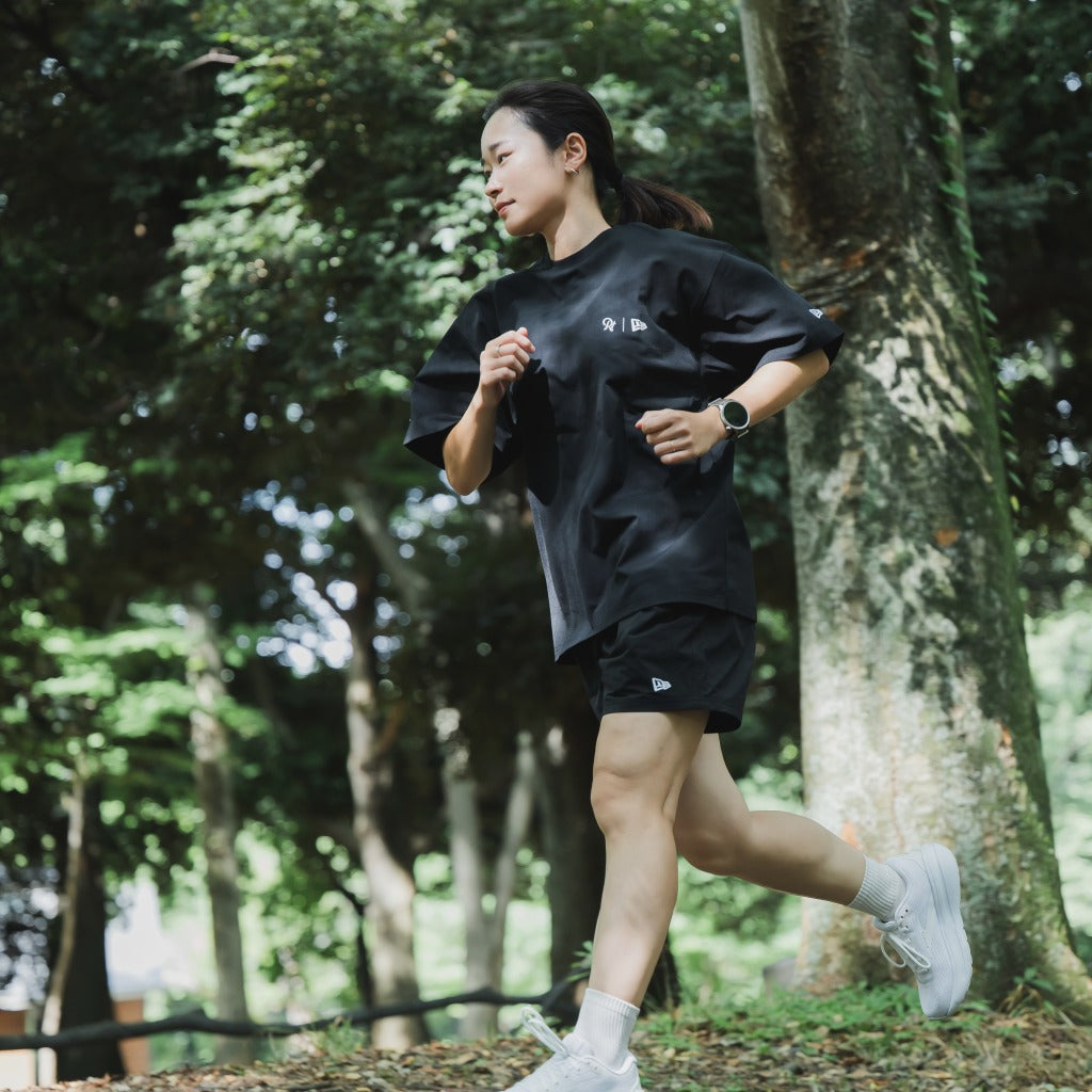 【展示サンプル】NEW ERA × Runtrip Utility Short Pants (Black)