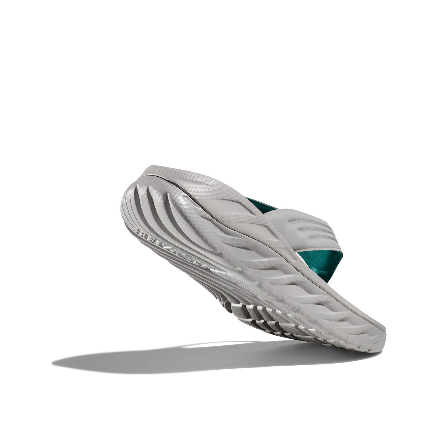 HOKA ORA RECOVERY FLIP (MENS) STELLAR GREY / OCEANIC – Runtrip Store