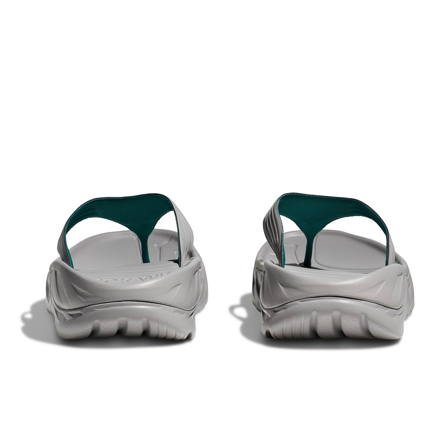 HOKA ORA RECOVERY FLIP (MENS) STELLAR GREY / OCEANIC – Runtrip Store