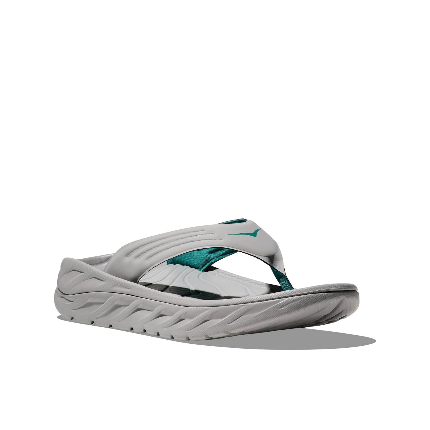 HOKA ORA RECOVERY FLIP (MENS) STELLAR GREY / OCEANIC