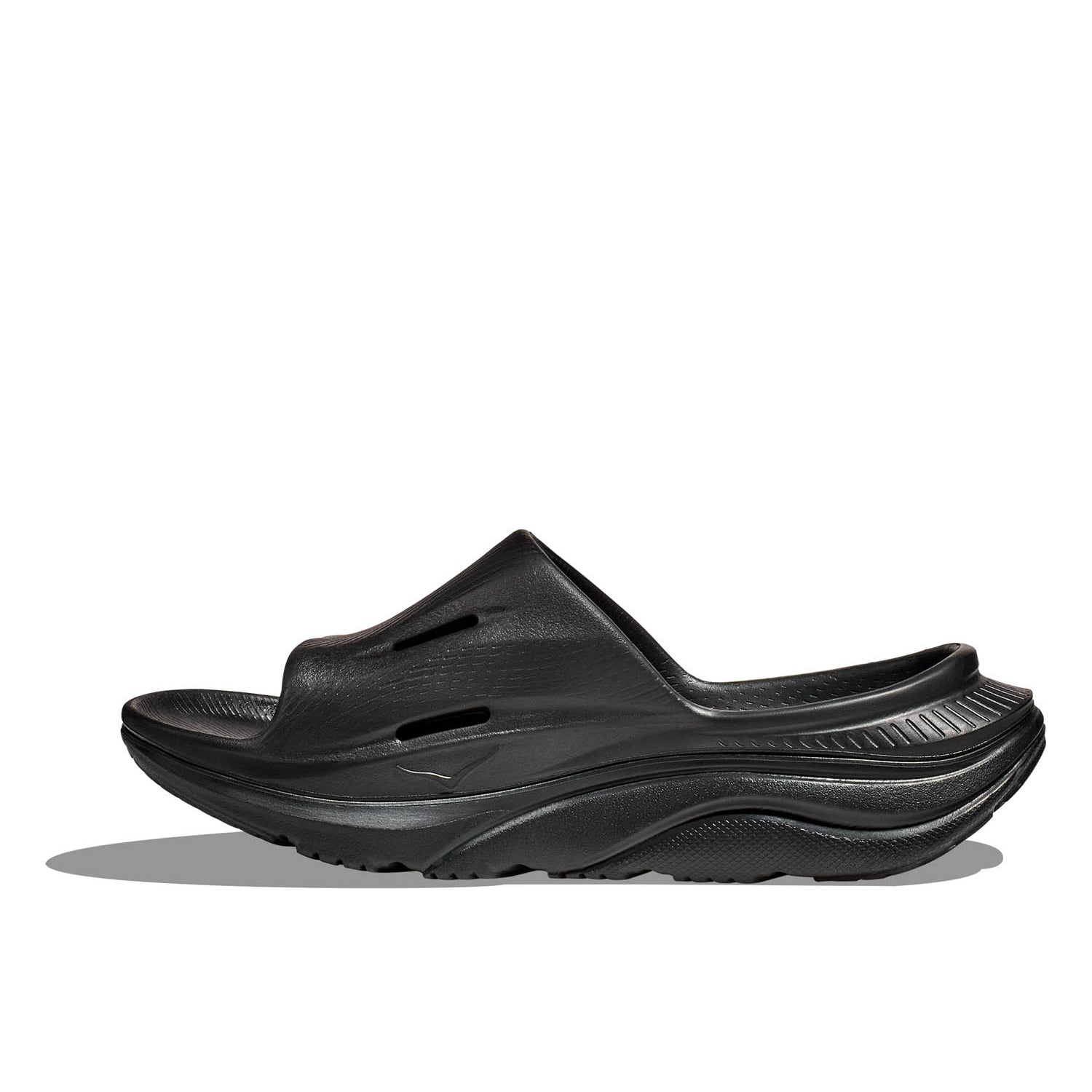 HOKA ORA RECOVERY SLIDE 3 (UNISEX) BLACK / BLACK
