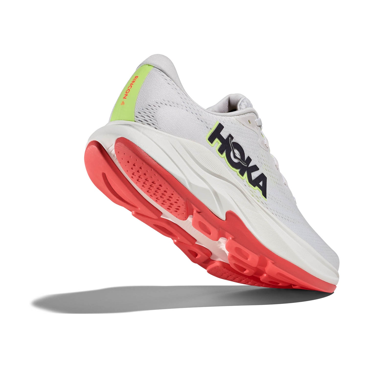 HOKA RINCON 4 (MENS) FROST / NEON YUZU