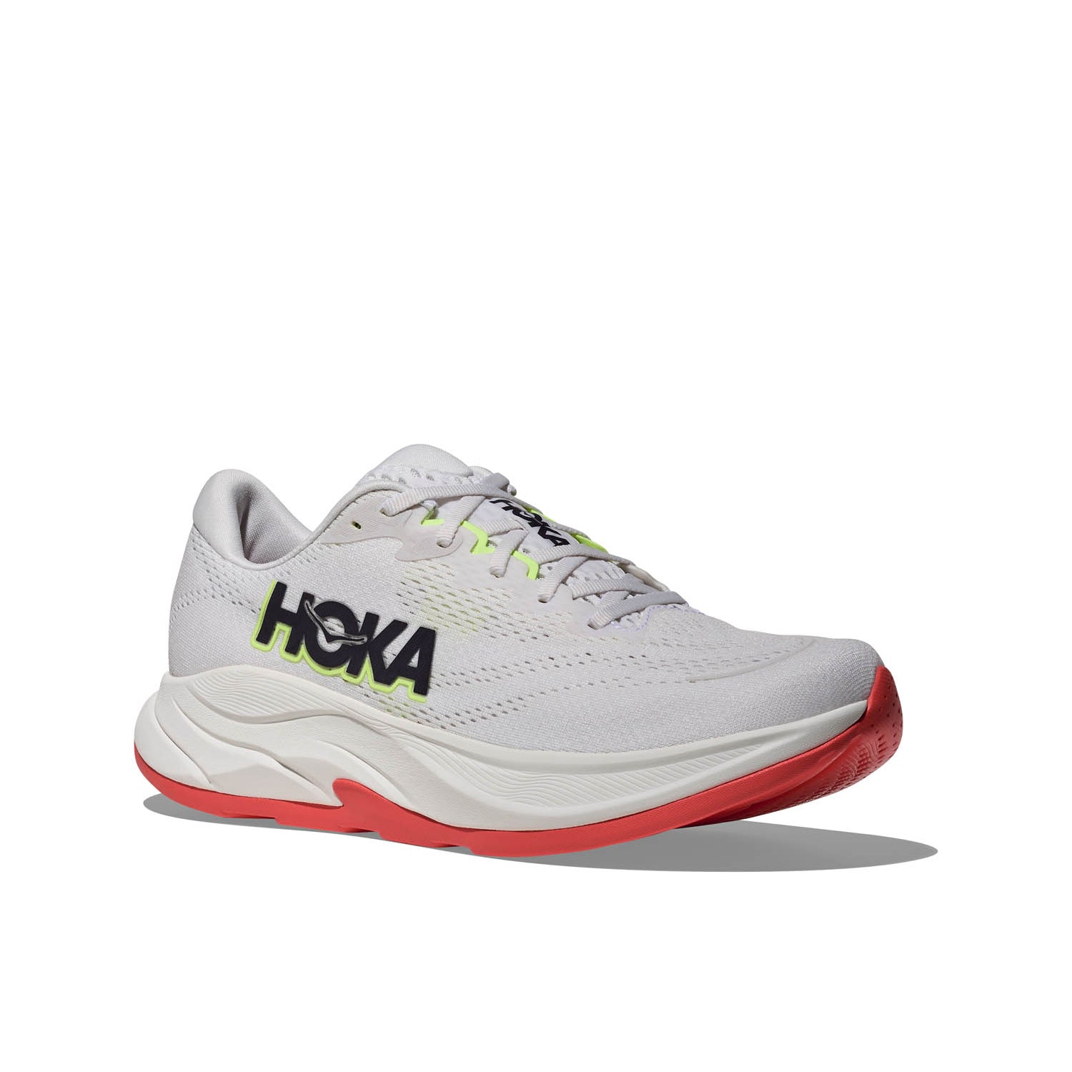 HOKA RINCON 4 (MENS) FROST / NEON YUZU