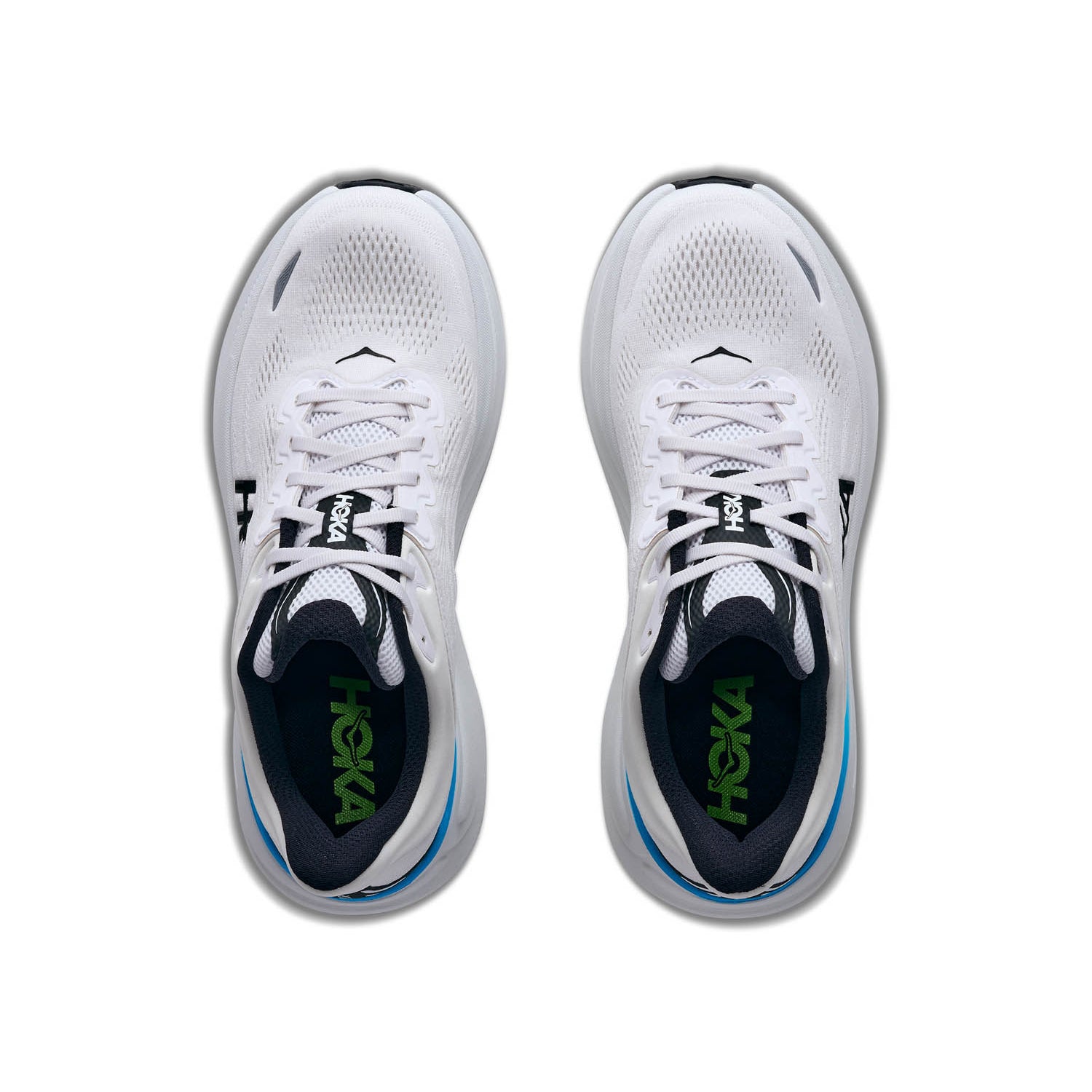 HOKA BONDI 9 (MENS) FROST / BLACK