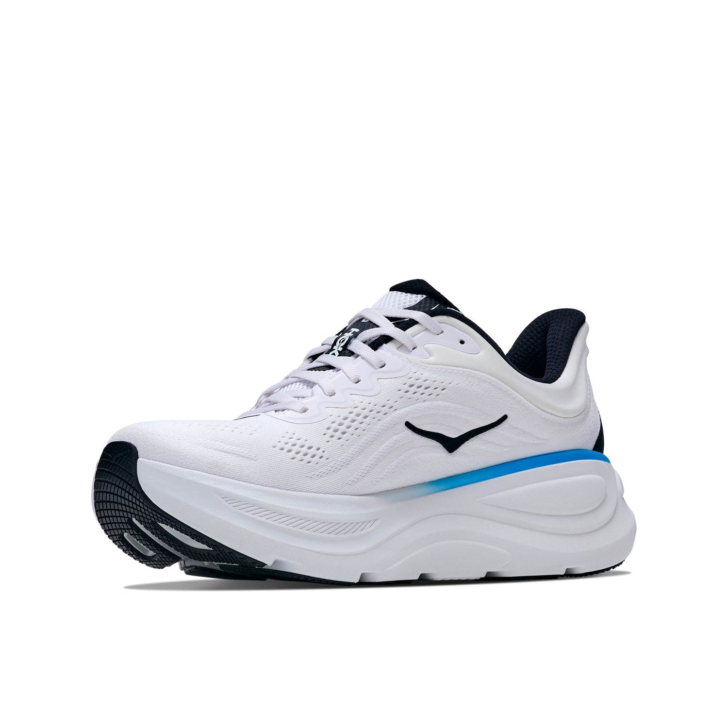 HOKA BONDI 9 (MENS) FROST / BLACK