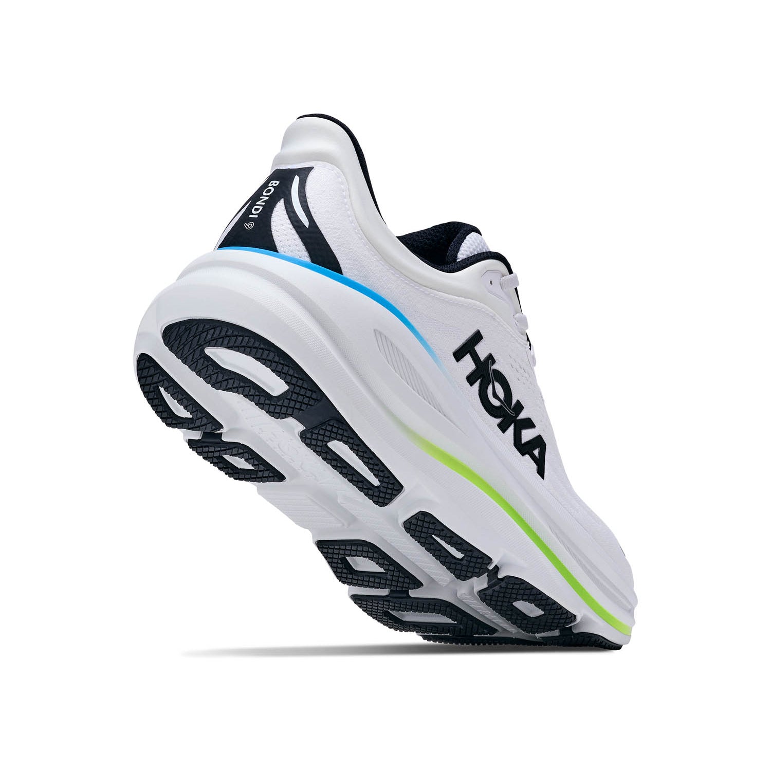 HOKA BONDI 9 (MENS) FROST / BLACK