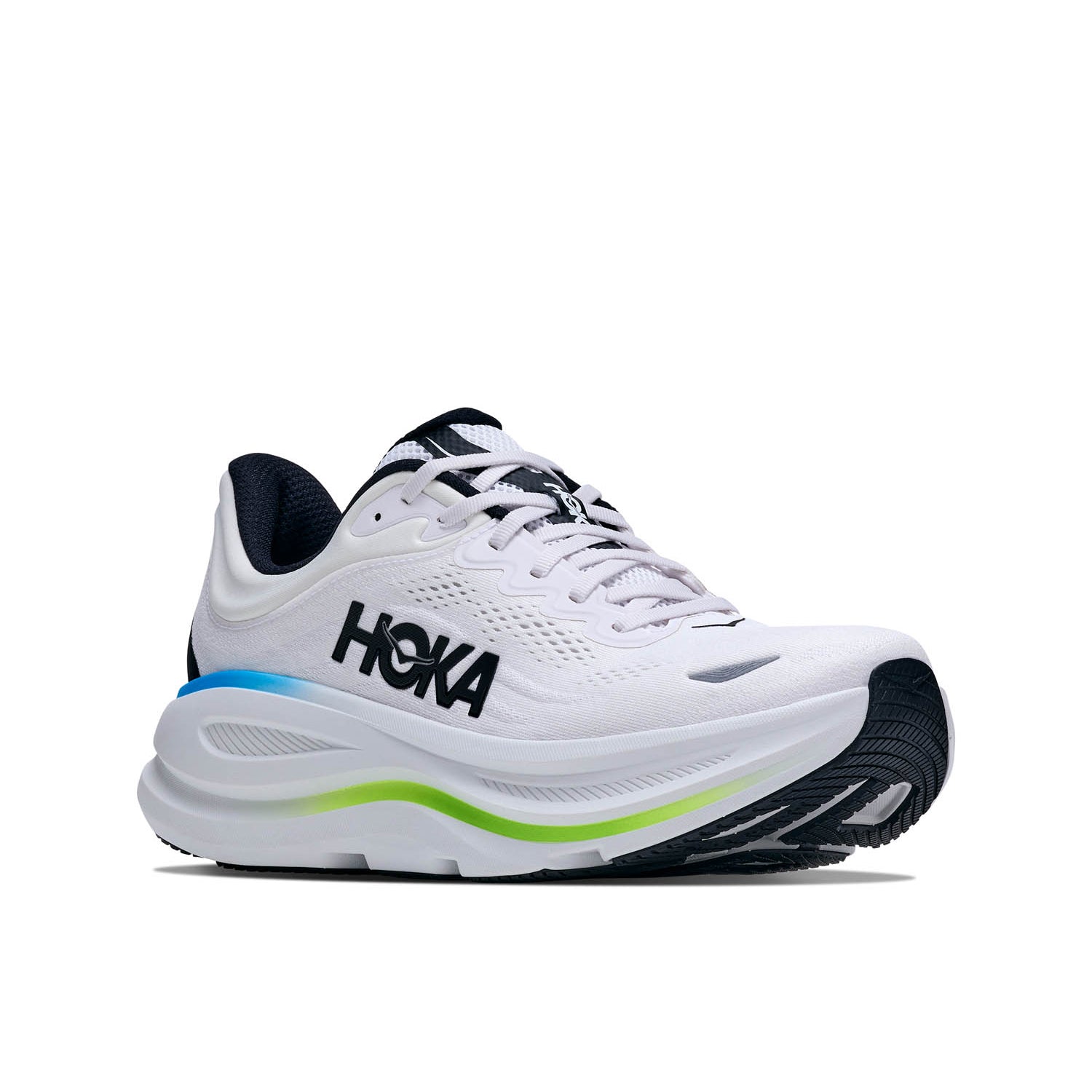 HOKA BONDI 9 (WOMENS) FROST / BLACK