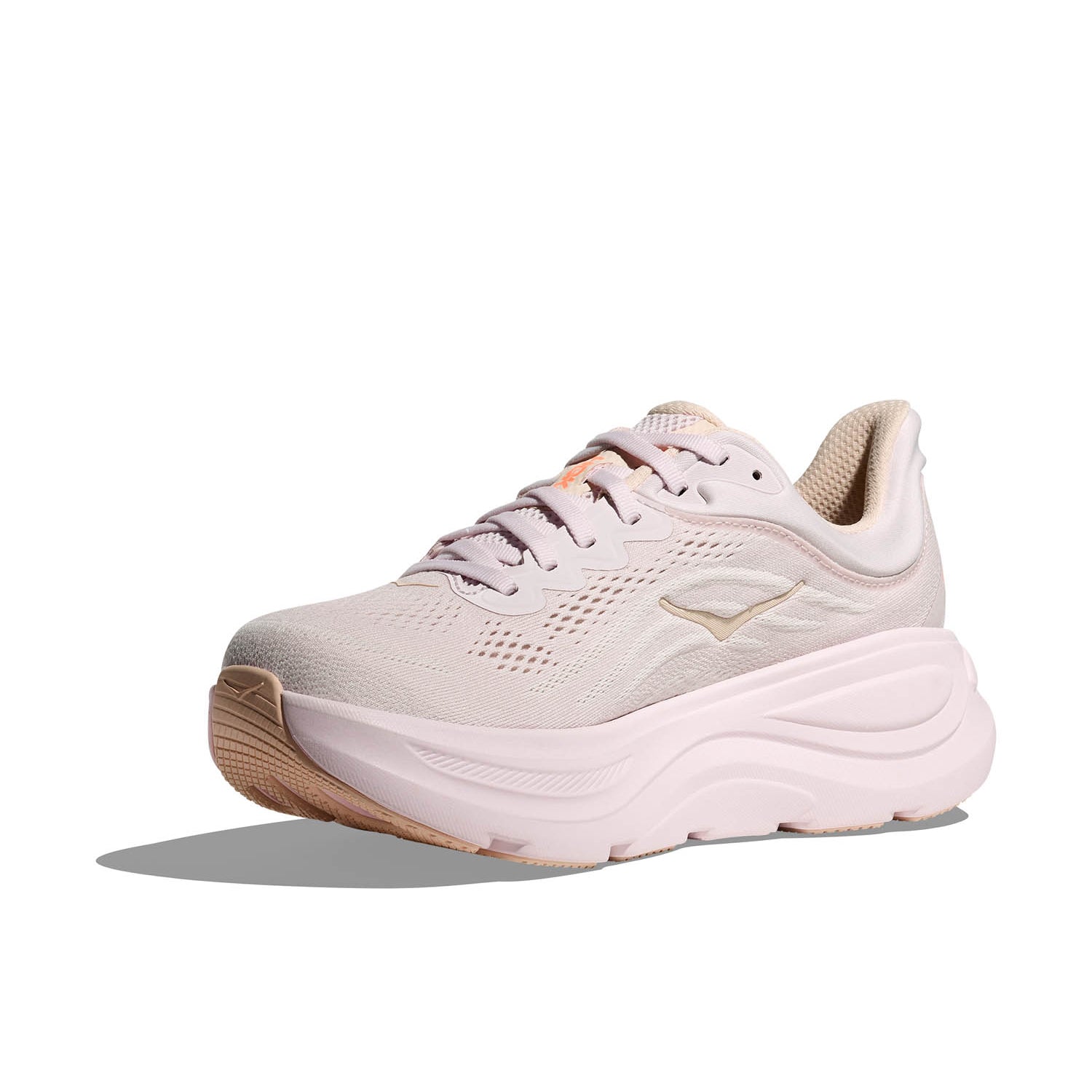 HOKA BONDI 9 (WOMENS) LILAC CREAM / TANGERINE GLOW