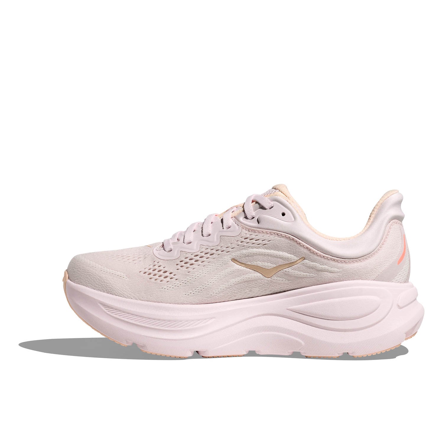HOKA BONDI 9 (WOMENS) LILAC CREAM / TANGERINE GLOW