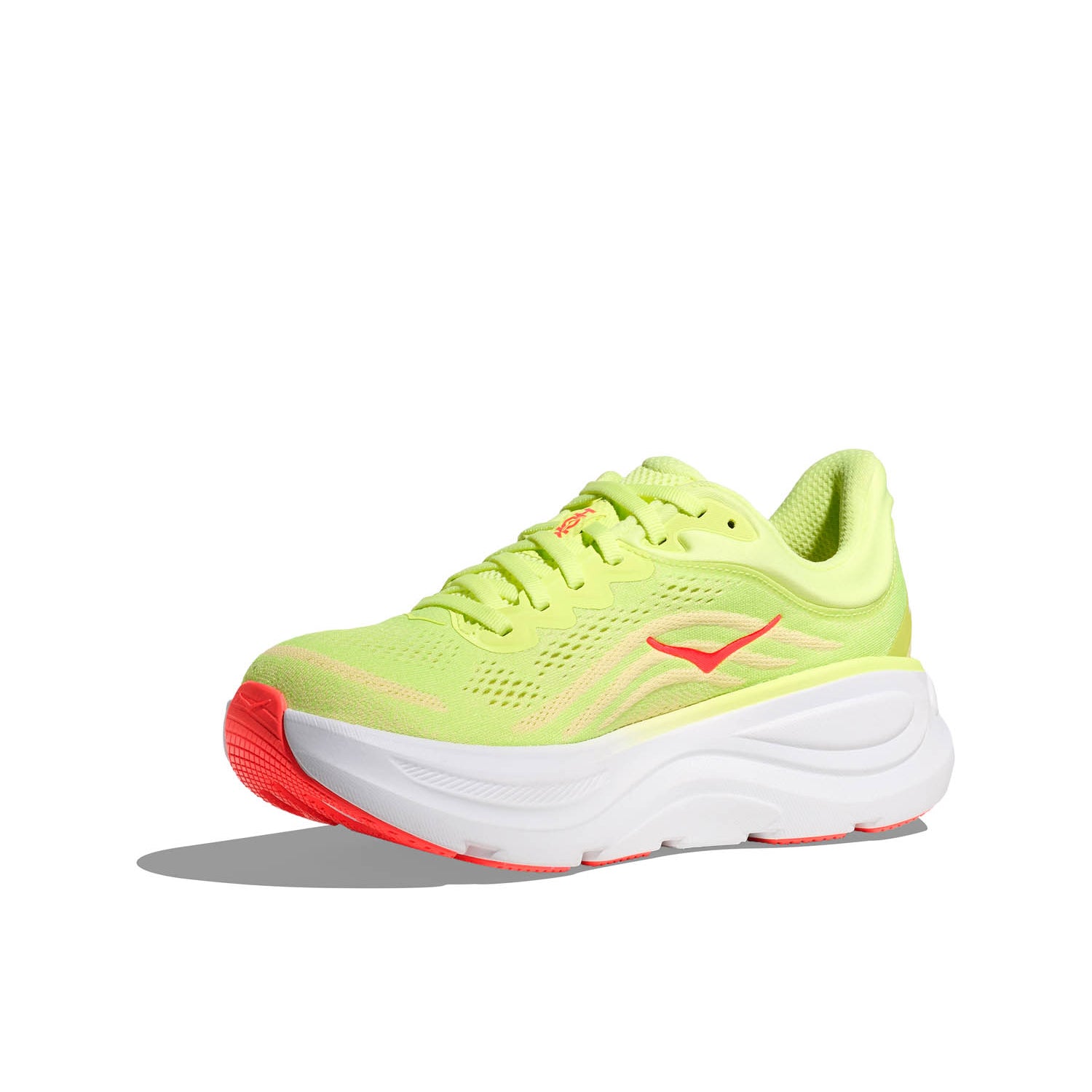 HOKA BONDI 9 (WOMENS) NEON YUZU / SUNLIGHT