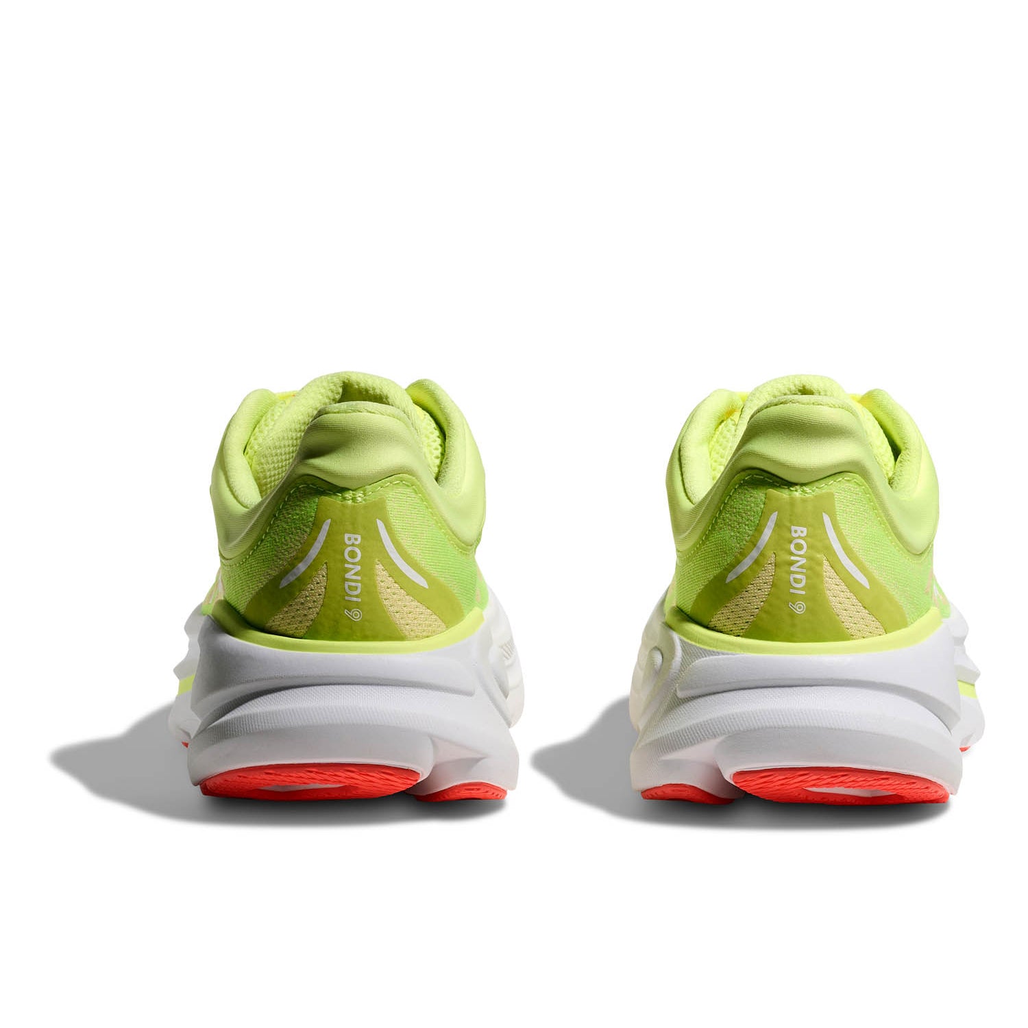 HOKA BONDI 9 (WOMENS) NEON YUZU / SUNLIGHT