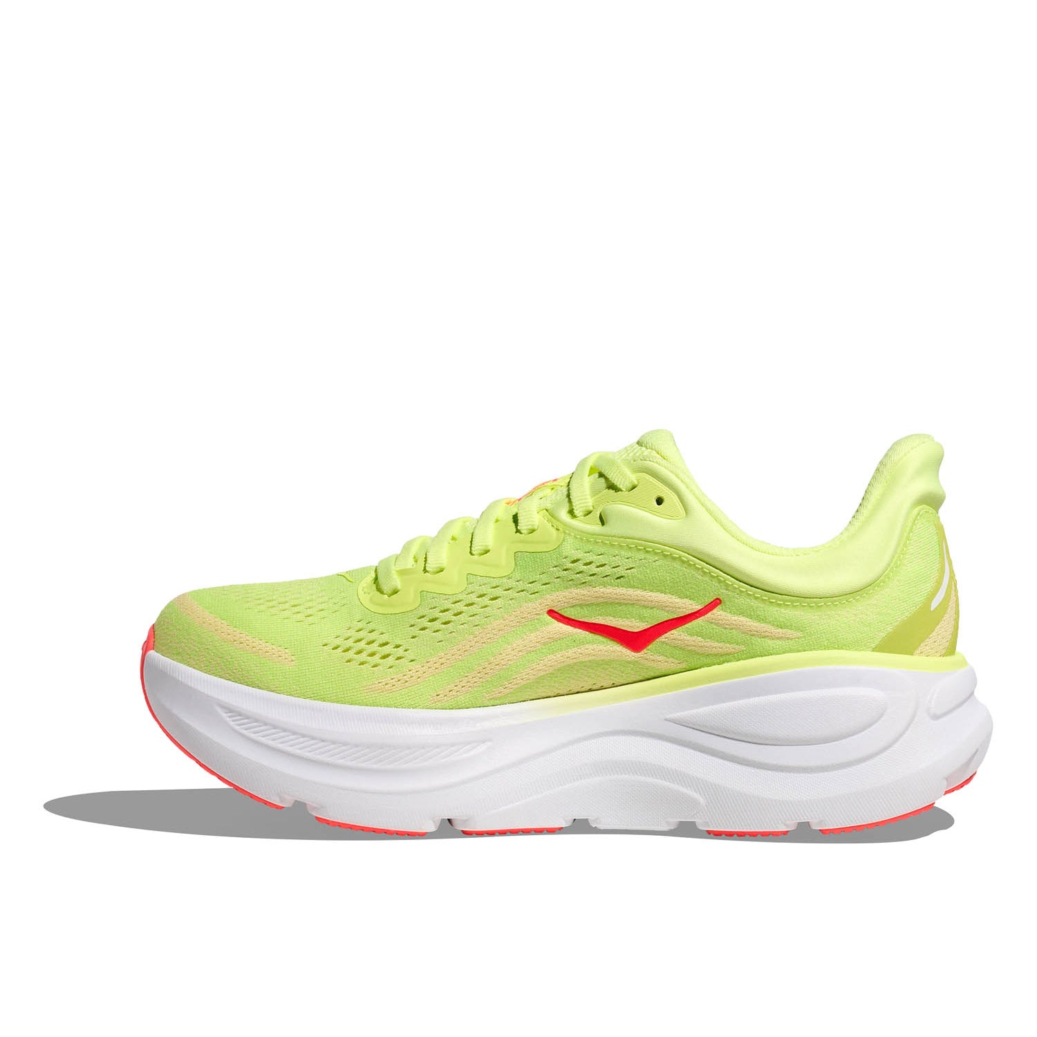 HOKA BONDI 9 (WOMENS) NEON YUZU / SUNLIGHT
