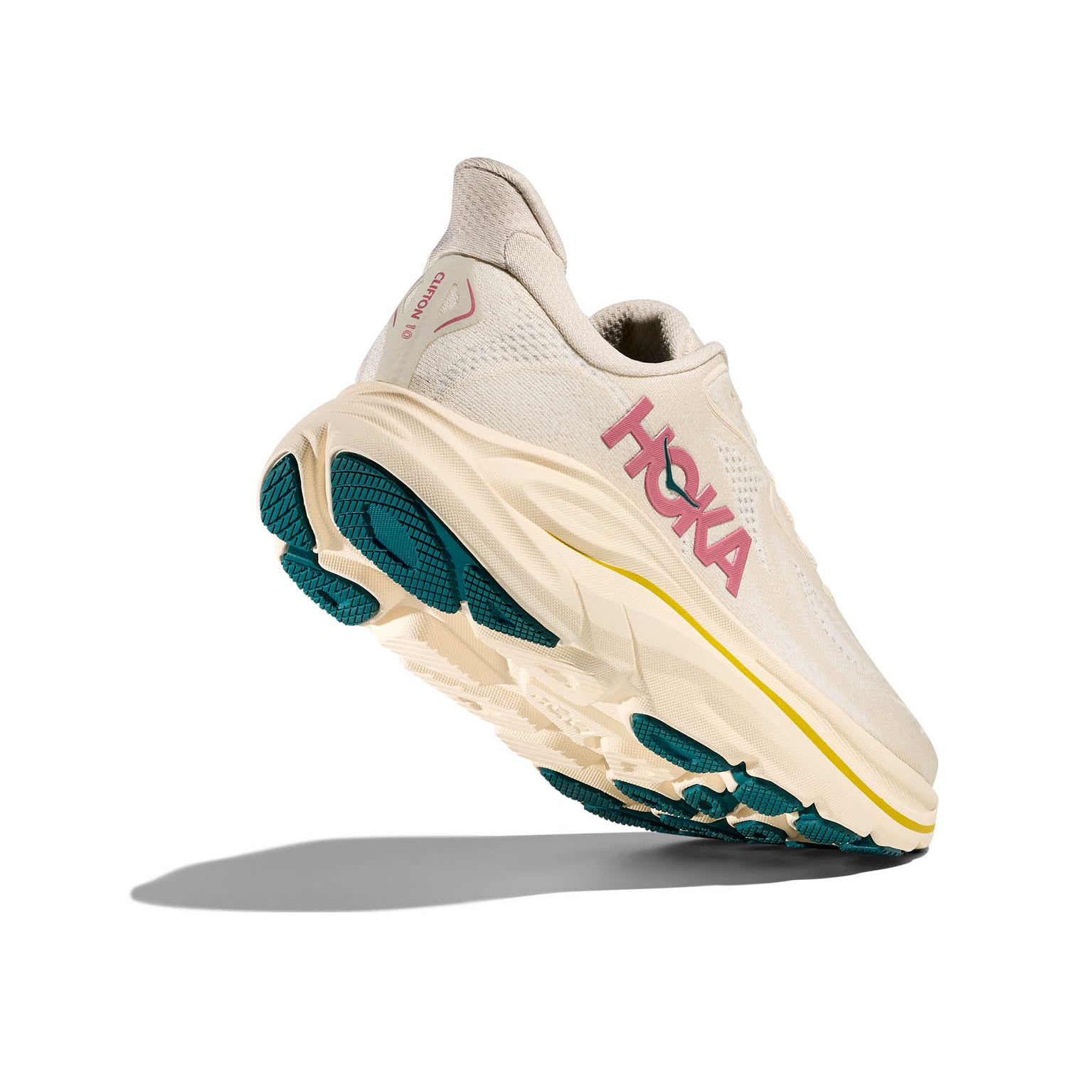 HOKA CLIFTON 10 (WOMENS) BIRCH / ALABASTER