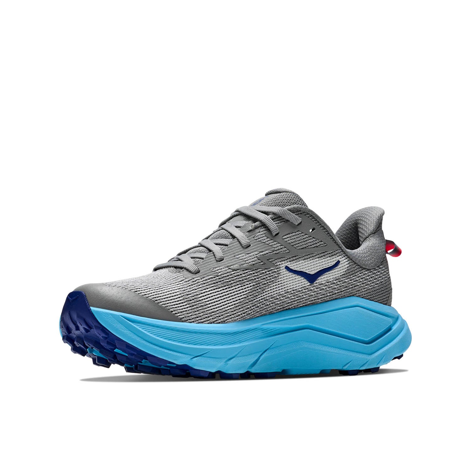 HOKA CHALLENGER 8 (WOMENS) GALACTIC GREY / SOARING BLUE