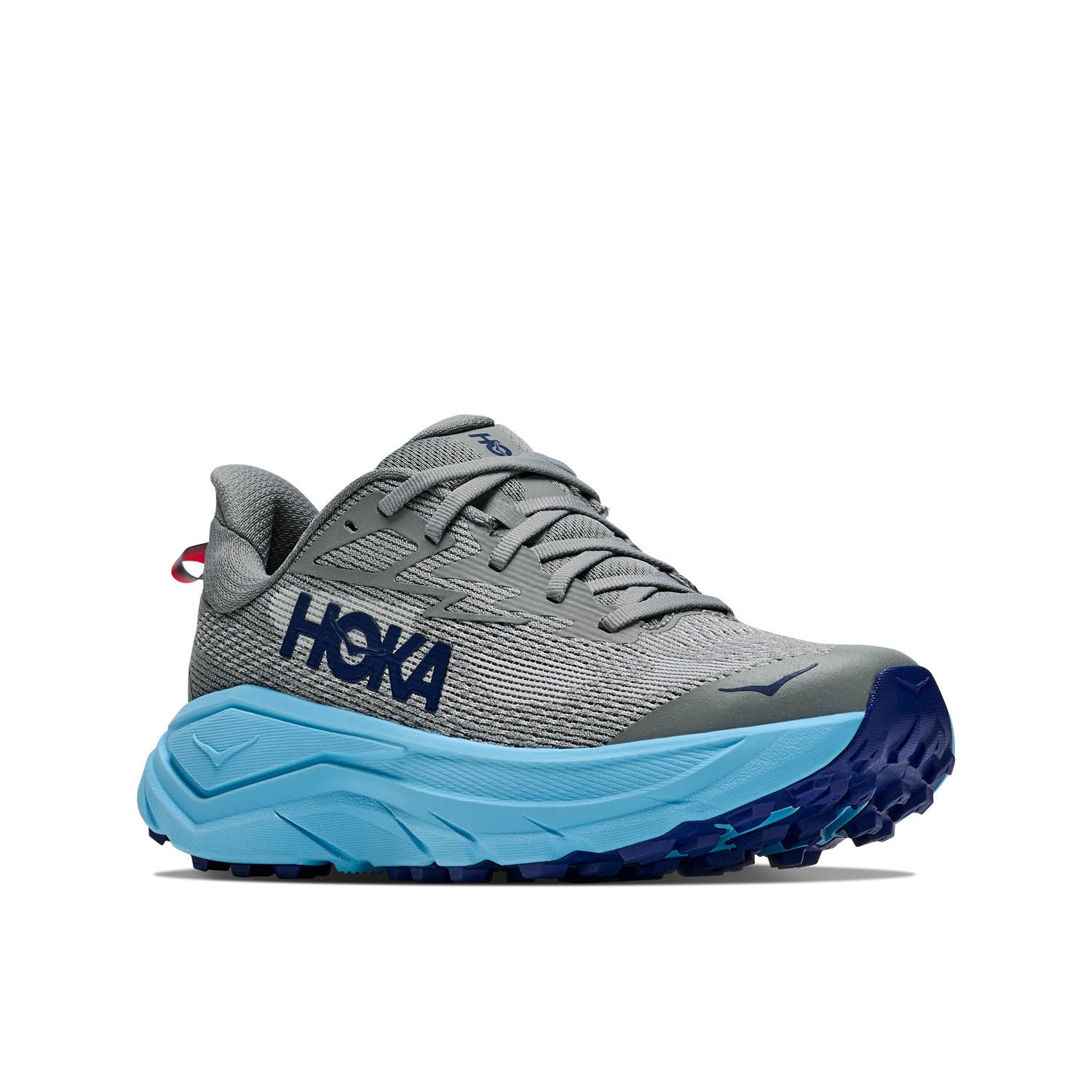 HOKA CHALLENGER 8 (WOMENS) GALACTIC GREY / SOARING BLUE