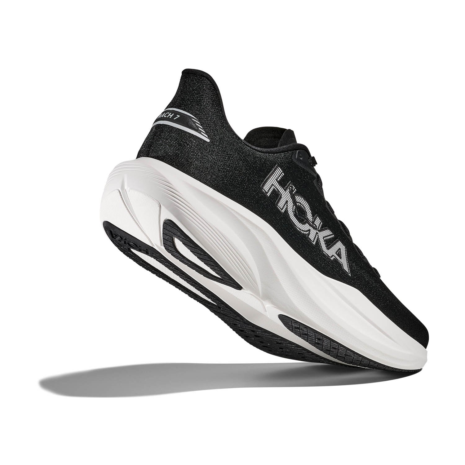 HOKA MACH 7 (Men's) BLACK / WHITE