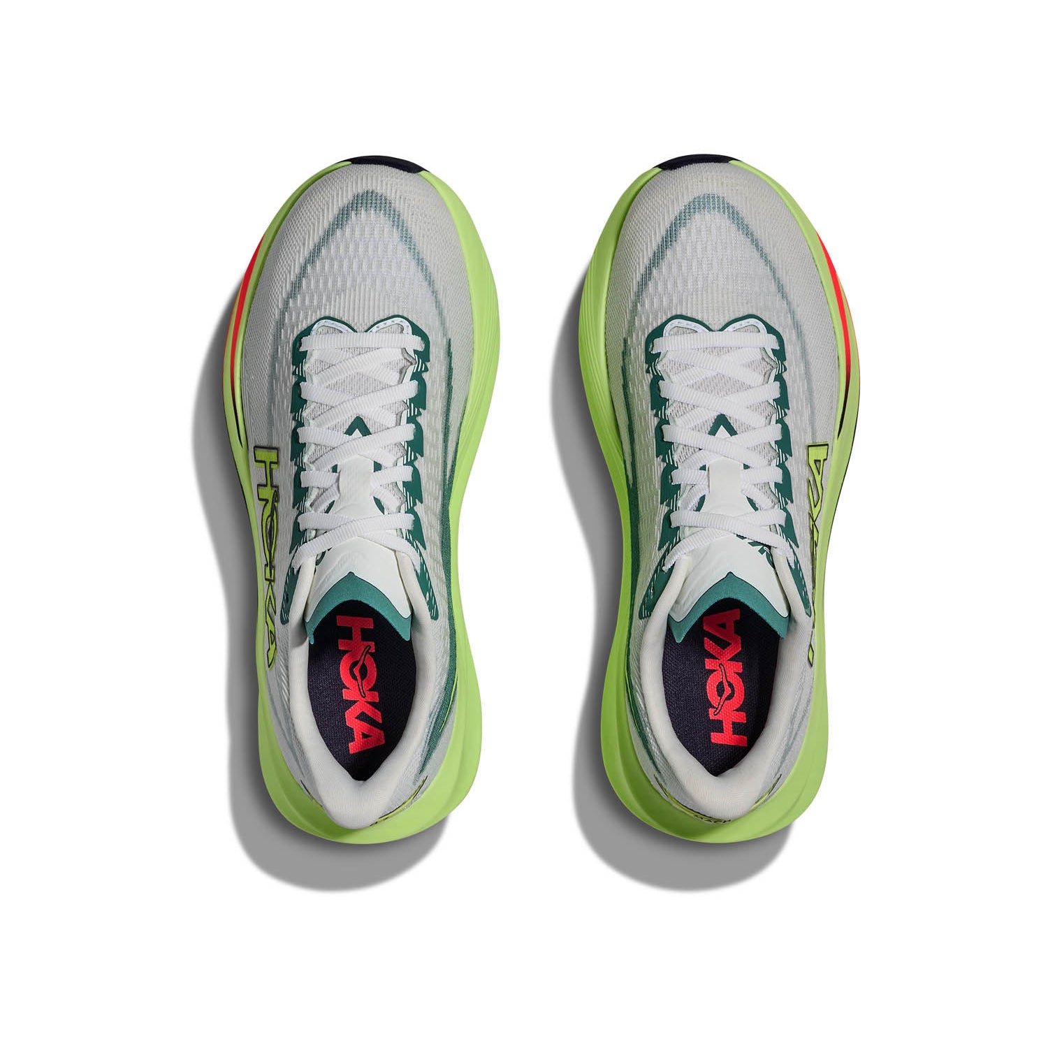 HOKA MACH 7 (Men's) FROST / NEON YUZU