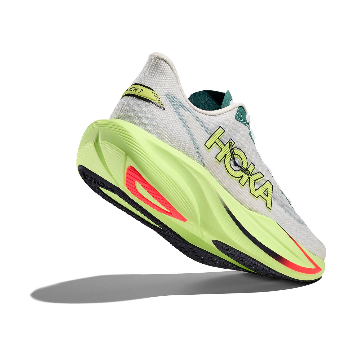 HOKA MACH 7 (Men's) FROST / NEON YUZU