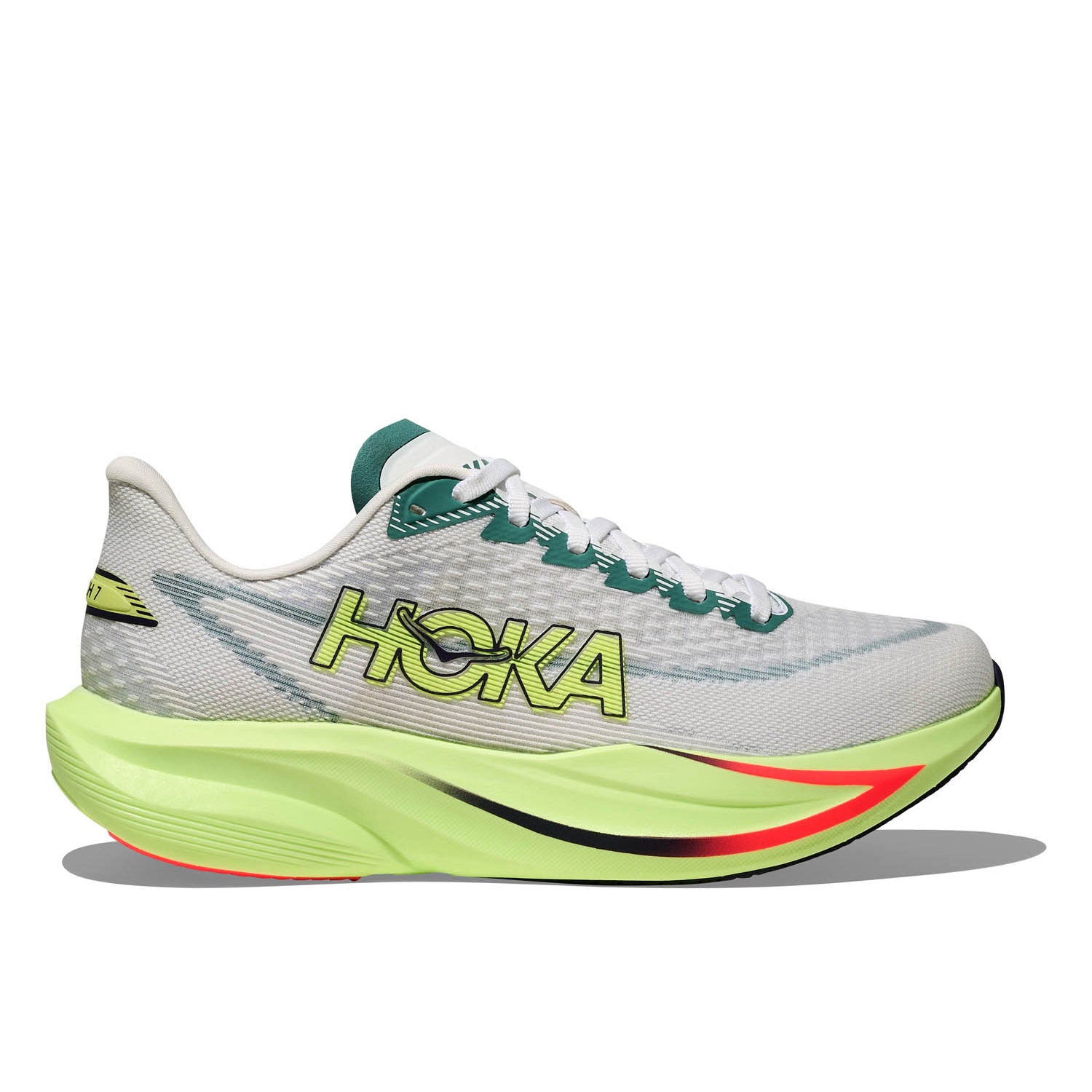 HOKA MACH 7 (Men's) FROST / NEON YUZU
