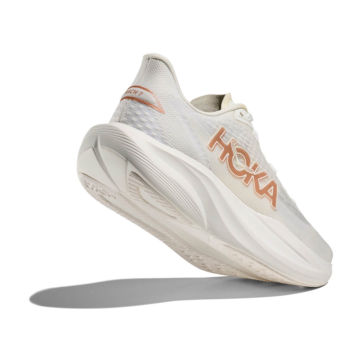 HOKA MACH 7 (Women's) FROST / ROSE GOLD – Runtrip Store